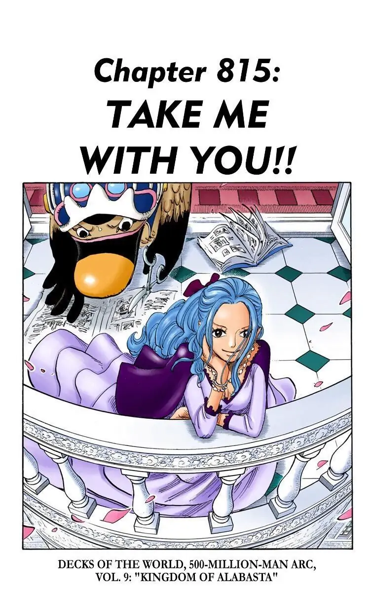 One Piece Digital Colored Chapter 815 image 01